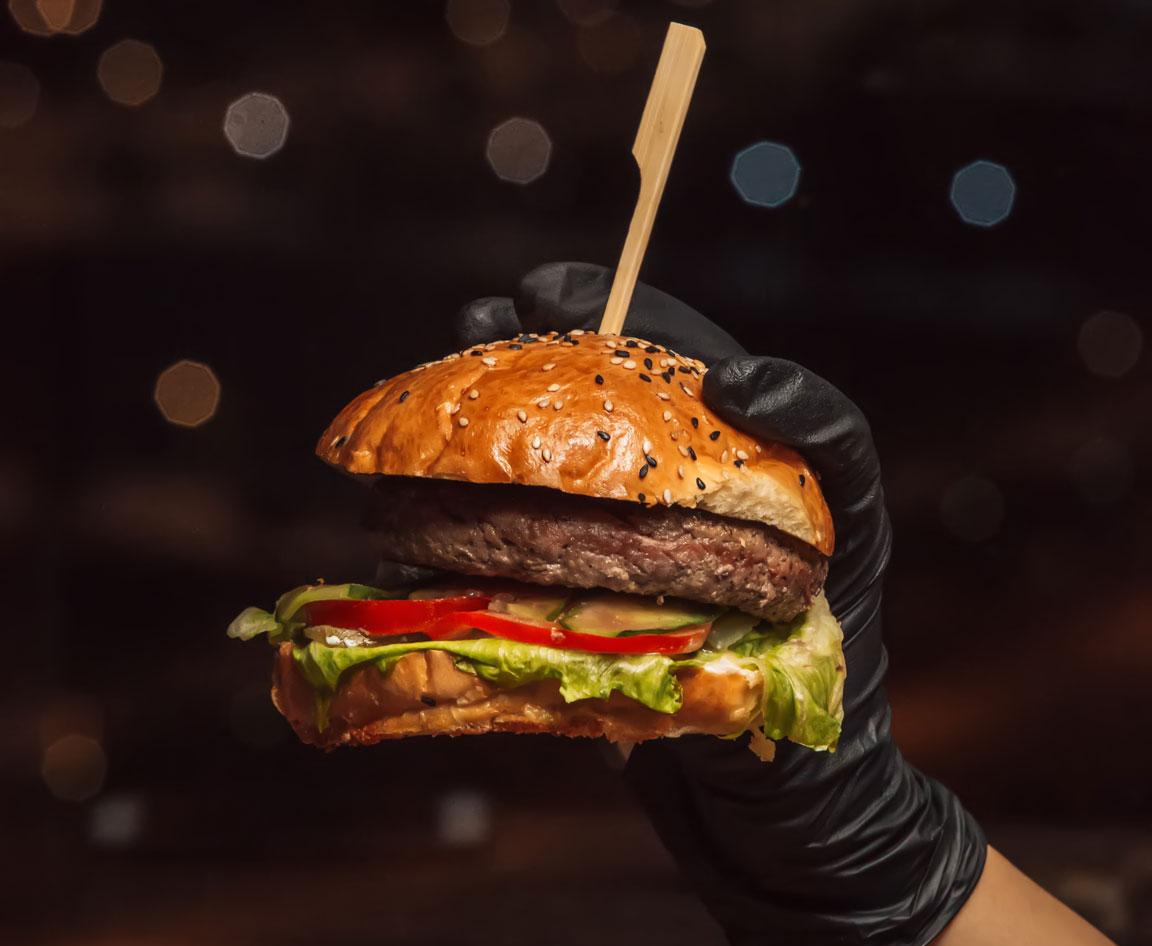 Burger bei Jumbo Bistro Uster